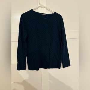 Women's Navy Blue Top